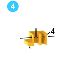 Safety Door Components Farr Style HD20000 (80K) Safety Door Latch Block