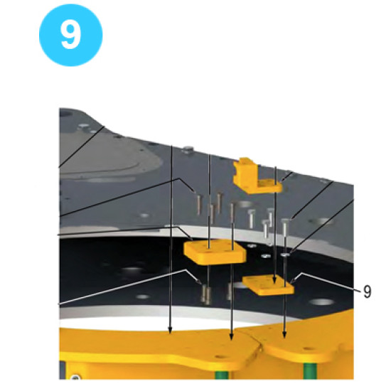 Safety Door Components Farr Style HD20000 (80K) Spacer Plate image