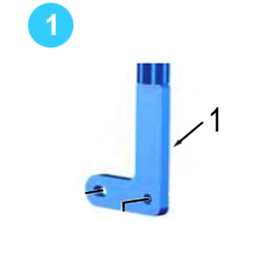 Shifter Assembly Farr Style HD20000 (80K) Shifting Handle Weldment Farr Style Tong HD20000 (80K) image