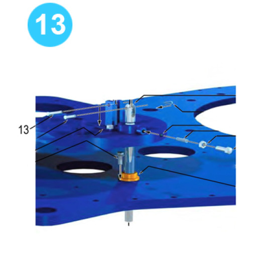 Shifter Assembly Farr Style HD20000 (80K) 5/16