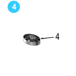 Support Roller Brake Band Farr Style HD20000 (80K) Tapered Roller Bearing