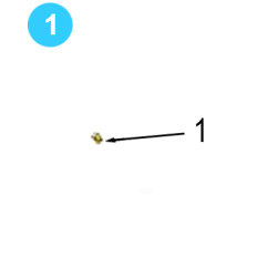 Support Roller Door Pivot Farr Style HD20000 (80K) 1/4-24 UNF Grease Fitting