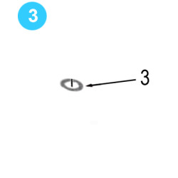 Support Roller Door Pivot Farr Style HD20000 (80K) 1" Narrow Flat Washer