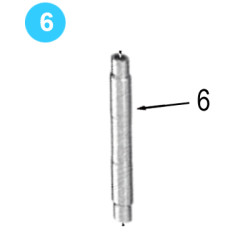 Support Roller Door Pivot Farr Style HD20000 (80K) Support Roller Shaft
