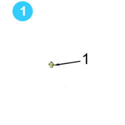 Support Roller Farr Style HD20000 (80K) 1/4-24 NF Grease Fitting