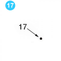 Cage Plate Assembly Farr Style HD22000 (80K) Backing Pin Knob