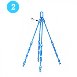 Chain Sling Farr Style HD22000 (80K) Hammer Lock Connector