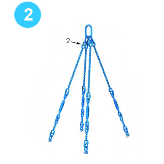 Chain Sling Farr Style HD22000 (80K) Hammer Lock Connector Farr Style Tong 22
