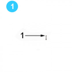 Clutch Assembly Farr Style HD22000 (80K) 1/4" UNC x 1" Hex Socket Flat Head