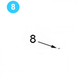 Door Assembly Farr Style HD22000 (80K) 3/8" Lock Washer