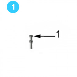 Motor and Motor Mount Farr Style HD22000 (80K) 5/8" UNC x 2" Hex Bolt