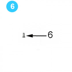 Motor and Motor Mount Farr Style HD22000 (80K) 1/2" UNF x 3/4" Hex Socket Flat Head