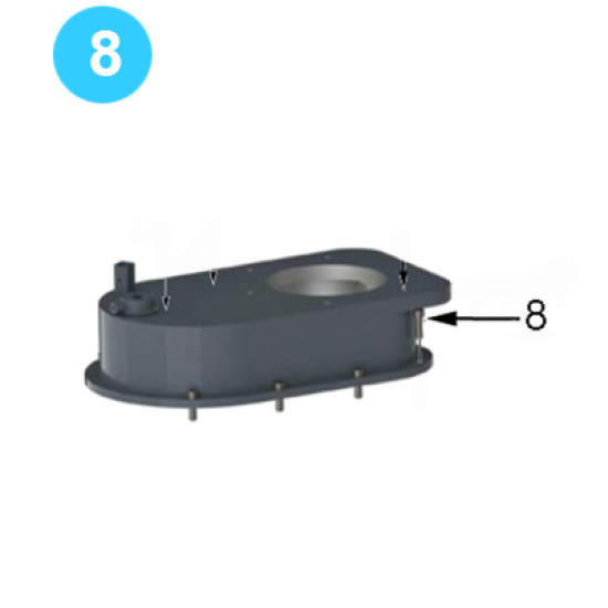 Motor and Motor Mount Farr Style HD22000 (80K) 1/2