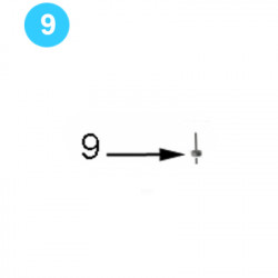 Motor and Motor Mount Farr Style HD22000 (80K) 1/2" UNC Hex Jam Nut