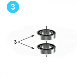 Pinion Idler Assembly Farr Style HD22000 (80K) Idler Bearing