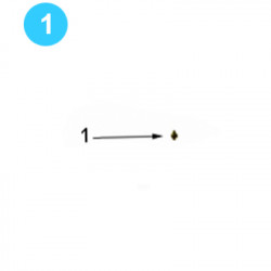 Rotary Idler Assembly (Standard) Farr Style HD22000 (80K) Grease Fitting, 1/8" NPT