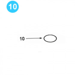 Rotary Idler Assembly (Standard) Farr Style HD22000 (80K) Retainer Ring