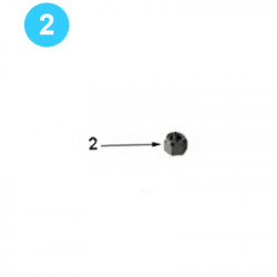 Rotary Idler Assembly (Standard) Farr Style HD22000 (80K) 1-1/2" UNF Nylock Nut