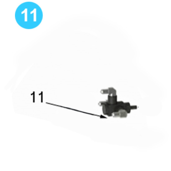Safety Door Components Farr Style HD22000 (80K) Deltrol Gauge Isolator Valve GI21S image