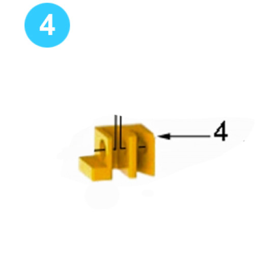 Safety Door Components Farr Style HD22000 (80K) Safety Door Latch Block image