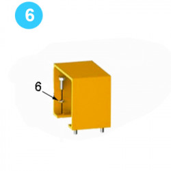 Safety Door Components Farr Style HD22000 (80K) 3/8" Carbon Steel Lock Washer