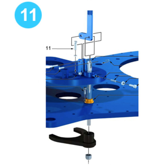 Shifter Assembly Farr Style HD22000 (80K) 3/8