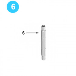Support Roller Assembly Farr Style HD22000 (80K) Support Roller Shaft