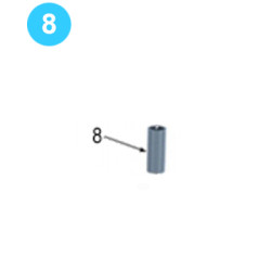 Door Pivot Roller Assembly Inner Support Roller Spacer Door Pivot Roller Assembly Inner Support Roller Spacer