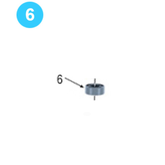Door Support Roller (pp. 6.8 - 6.9) Ball Bearing image