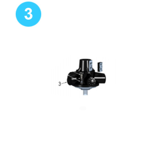 Staffa HMBC080 Hydraulic Motor Staffa HMC -080 -S -90 Hydraulic Motor image