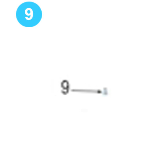 Staffa HMBC080 Hydraulic Motor 3/8