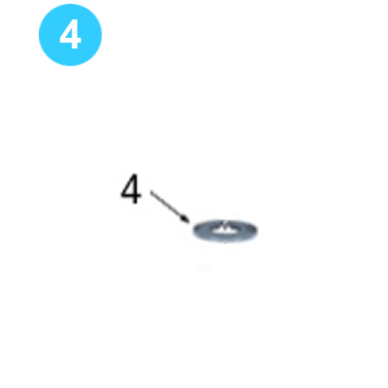 Half-Roller Assembly Roller Cup Spacer image