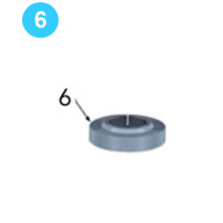 Half-Roller Assembly Roller Cup Half-Roller Assembly Roller Cup