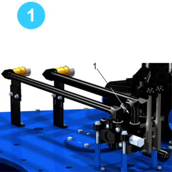 Hydraulic Valve Hydraulic Valve Assembly Farr Style Tong HD31000 image