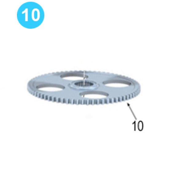 Pinion Gear Assembly Low Pinion Gear Farr Style Tong HD31000 image