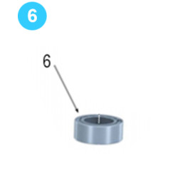 Rotary Idler Assembly Spherical Roller Bearing Rotary Idler Assembly Spherical Roller Bearing