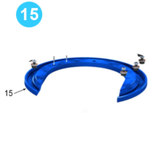 Rotary Gear Bottom Cageplate Farr Style Tong HD31000 image