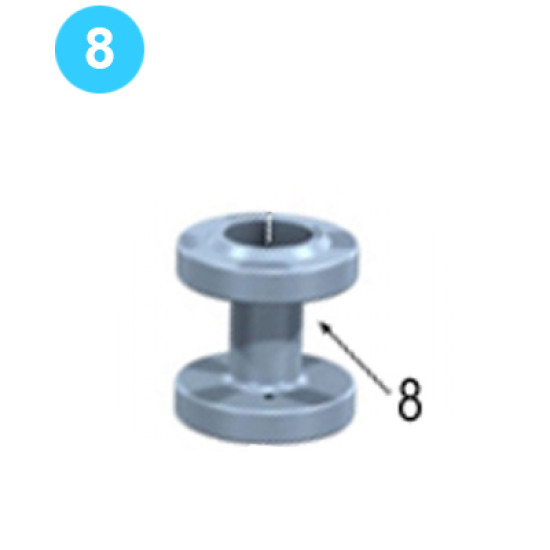 Support Roller Assembly Support Roller Farr Style Tong HD31000 image