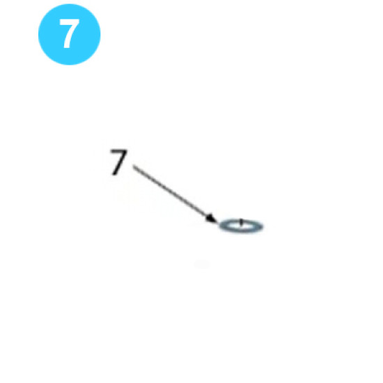 Clutch Assembly Washer Farr Style Tong KT10750 image