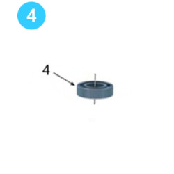 Door Pivot Roller Assembly Support Roller Bearing Door Pivot Roller Assembly Support Roller Bearing