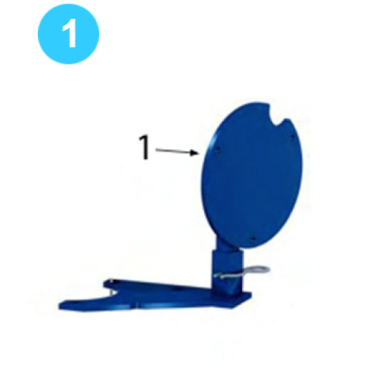 Rinner GA15-15 Hydraulic Motor Torque Gauge Mount Weldment image