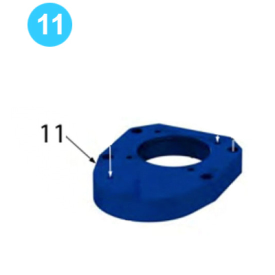 Rinner GA15-15 Hydraulic Motor Motor Mount Farr Style Tong KT10750 image