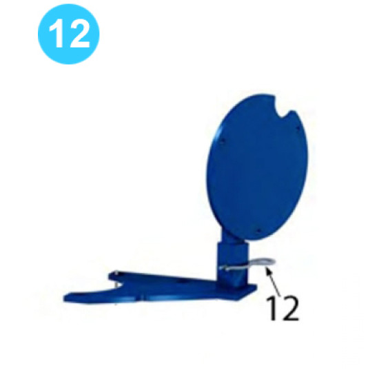 Rinner GA15-15 Hydraulic Motor Hitch Pin .148 x 2.938 Farr Style Tong KT10750 image