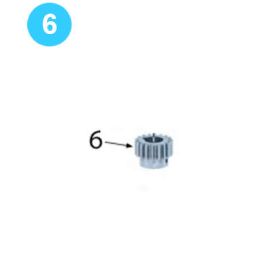 Rinner GA15-15 Hydraulic Motor Motor Gear image
