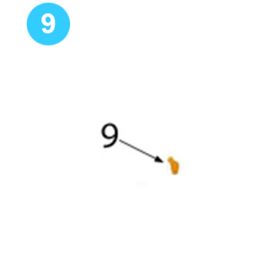 Rinner GA15-15 Hydraulic Motor 1/8