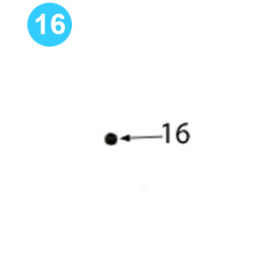 Rotary Gear Assembly backing Pin Knob Farr Style Tong KT10750 image