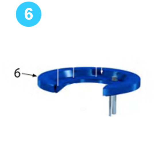 Rotary Gear Assembly Top Cageplate image