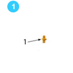 Support Roller (Door) 1/4" UNF Straight Thread Grease Fitting