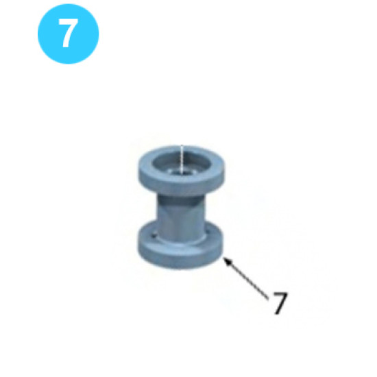 Support Roller Assembly Support Roller Farr Style Tong KT10750 image