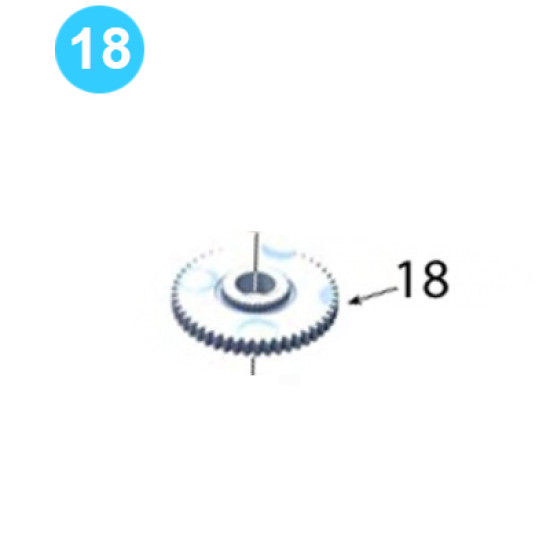 Clutch Assembly High Clutch Gear 1393-51 Farr Style Tong KT14000 (50K) image